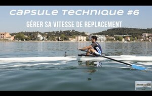 Gérer sa vitesse de replacement / Les gestes clés de l'aviron #6