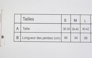 Collant noir Meril (SUR STOCKS)