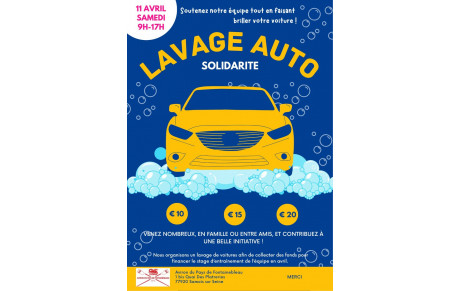 CARWASH 11 Avril - au profit du Stage Jeunes compétiteurs Bellecin